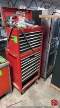 Craftsman Red Pull Drawer Tool Box W/ All Contents
