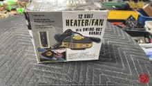 12Volt Heater/Fan W/ Swing-Out Handle