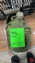 U.S. Military 1-Quart Canteen W/ Nylon Cover
