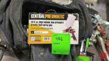 Tool Bag W/ Spray Gun & Other Items