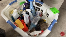 Assorted Lot Of Cleaning Supplies