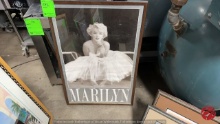 Vintage "Marilyn" Framed Picture
