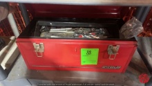 Waterloo Metal Tool Box and Tools