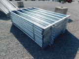 (12) NEW HD 9' GALV CORRAL PANELS