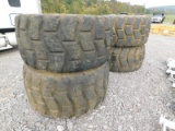(4) 30/65R25 TIRES MOUNTED