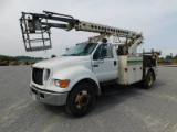 2004 FORD F650XLT SD S/A BKT TRUCK
