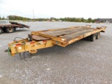 25’ DUAL T/A DECK-OVER TRAILER