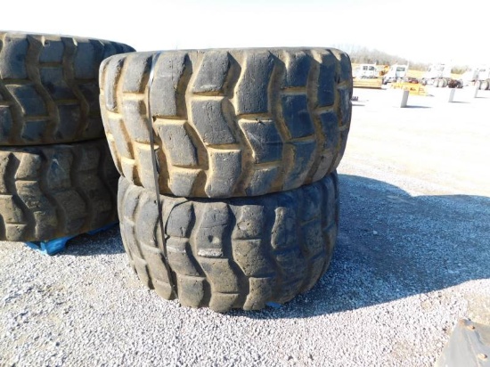 (2) GOODYEAR 30/65R25 TIRES MOUNTED