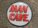 MAN CAVE METAL SIGN
