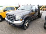 2004 FORD F350XL SD FLATBED PICKUP