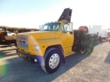1990 FORD S/A KNUCKLE-BOOM TRUCK