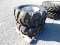(2) NEW TITAN 19.5L-24 TRACTOR TIRES MOUNTED