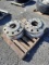 (2) ALUM TRUCK WHEELS