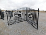 NEW BI-PARTING DRIVEWAY ENTRANCE GATES