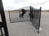 NEW BI-PARTING DRIVEWAY ENTRANCE GATES