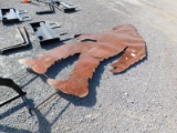 10' METAL BIGFOOT CUTOUT SILHOUETTE