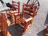 RED CEDAR ROCKING CHAIR