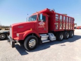 1997 KENWORTH T800 TRI-AXLE DUMP TRUCK