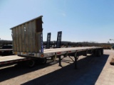 2009 UTILITY 48' T/A FLATBED TRAILER