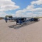 2011 KAUFMAN 50' WEDGE CAR TRAILER