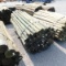(1) BUNDLE OF WOODEN FENCE POSTS