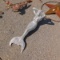 METAL DECORATIVE MERMAID STATUE