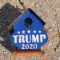 METAL TRUMP BIRDHOUSE