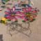METAL FLOWER POT STAND