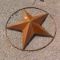 DECORATIVE METAL TEXAS STAR
