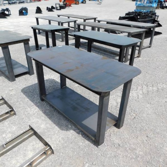 NEW WELDING TABLE W/SHELF