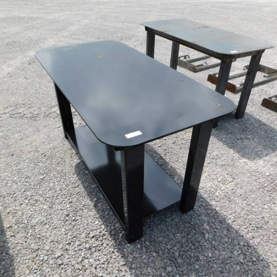 NEW WELDING TABLE W/SHELF