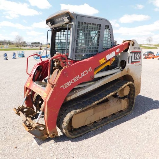 2014 TAKEUCHI TL10 COMPACT TRACK LOADER