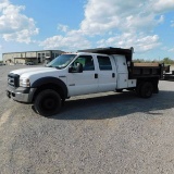 2006 FORD F550 S/A DUMP TRUCK