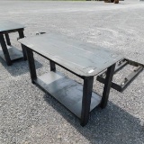 NEW WELDING TABLE W/SHELF