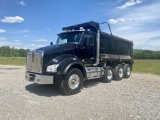 2016 KENWORTH T880 TRI-AXLE DUMP TRUCK