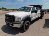 2006 FORD F550 S/A DUMP TRUCK