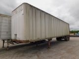 1970 CLARK 40DX3C2H2 T/A ALUM VAN TRAILER