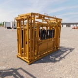 NEW SIOUX STEEL CO CATTLE SQUEEZE CHUTE