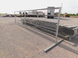 24'x6' GALV HD FENCE PANEL