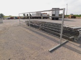 24'x6' GALV HD FENCE PANEL