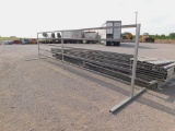 24'x6' GALV HD FENCE PANEL