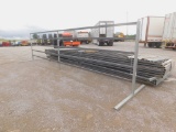 24'x6' GALV HD FENCE PANEL