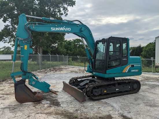 2019 SUNWARD 80F MINI EXCAVATOR