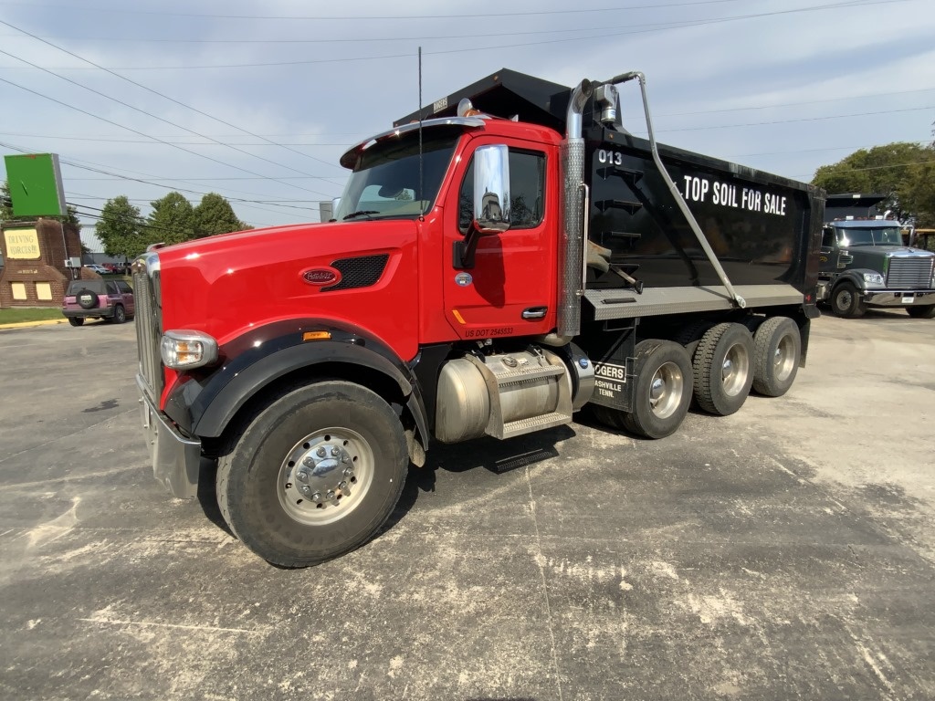 2020 PETERBILT 567 TRI-AXLE DUMP TRUCK | Online Auctions | Proxibid