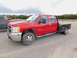 2008 CHEVY 3500HD FLATBED TRUCK