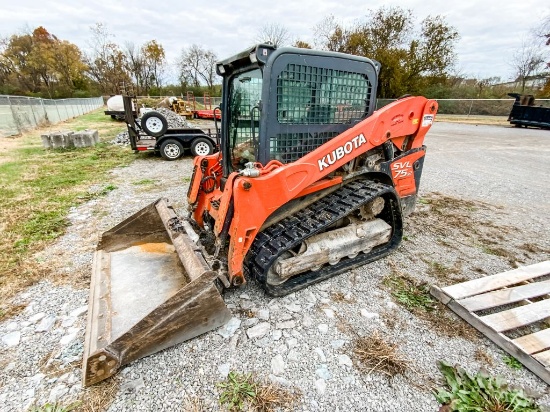 2017 KUBOTA SVL75-2 COMPACT TRACK LOADER