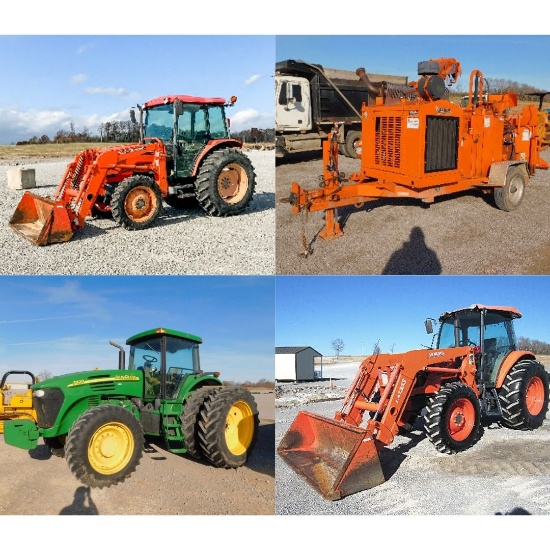 Live Heavy Machinery Winter Auction - Ring 3
