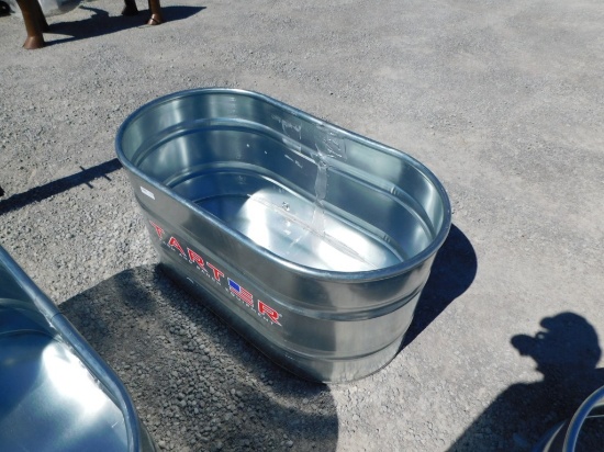 NEW TARTER 100 GAL OVAL WATER TANK