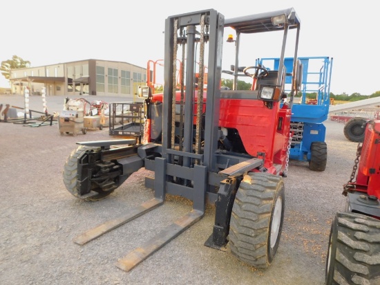 MOFFETT M55.4 PIGGY BACK FORKLIFT