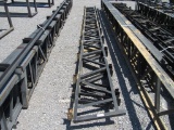 LOT OF (3) MISC STEEL TRUSSES